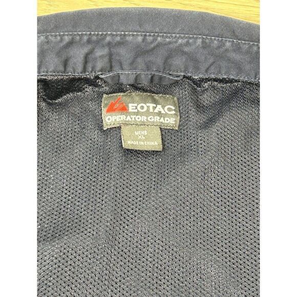 Eotac Operator Grade Blue Vented Short Sleeve Button Up Shirt Mens Size XL - Picture 3 of 5